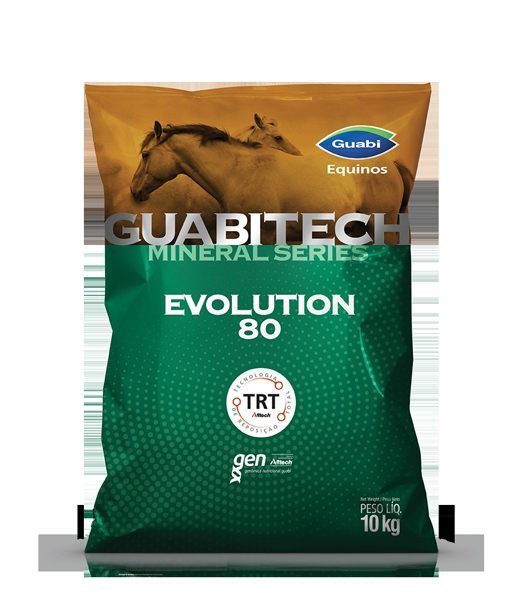 Saco do suplemento mineral GuabiTech Evolution 80 F, 10 kg